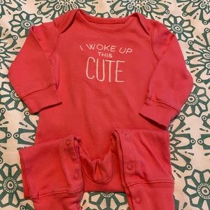All cotton Carter’s 9 month romper.